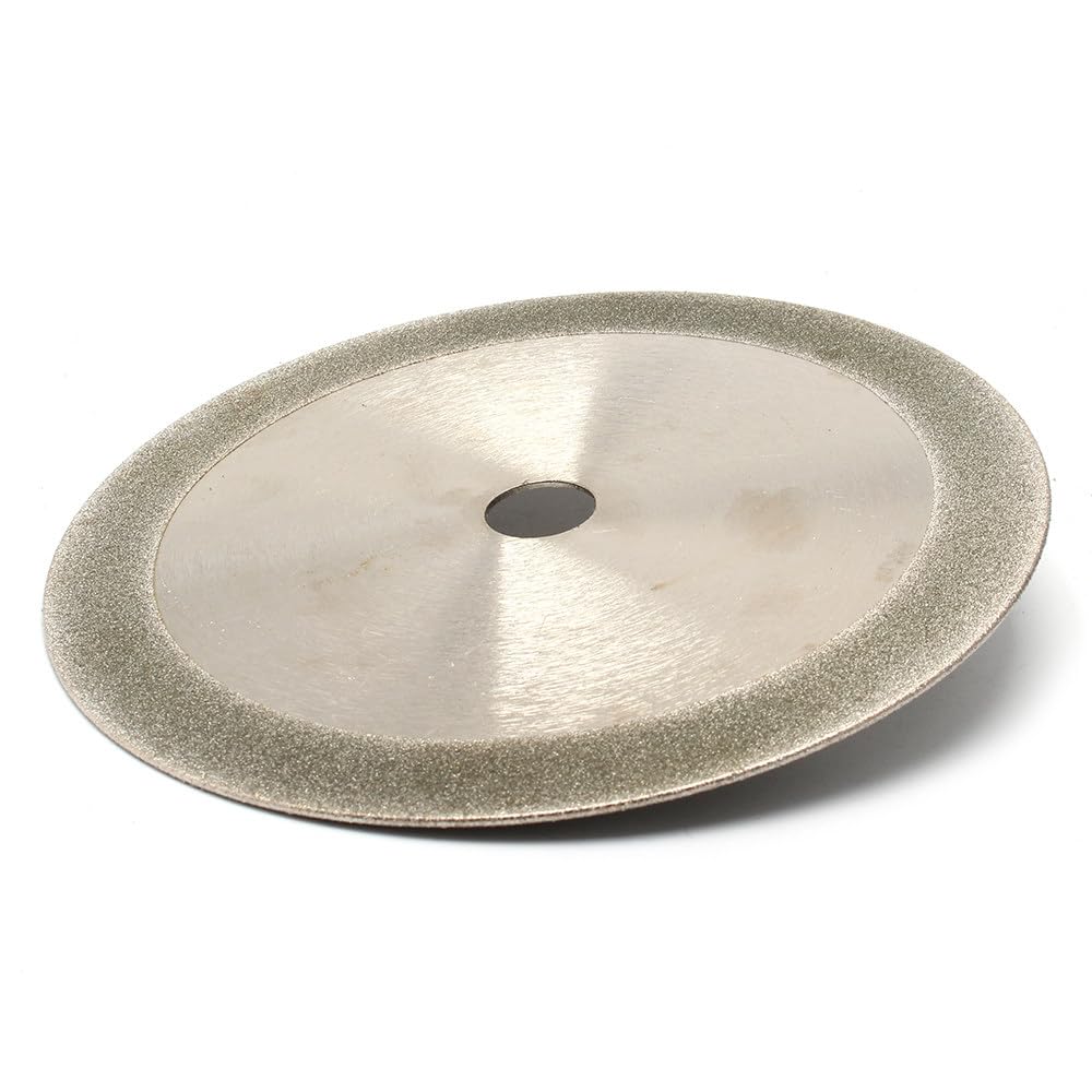 125/150/180mm Dwustronna tarcza diamentowa do cięcia szkła do narzędzi Akcesoria do szlifowania płytek ceramicznych, jadeitu, agatu, 180mm x 20mm, 1
