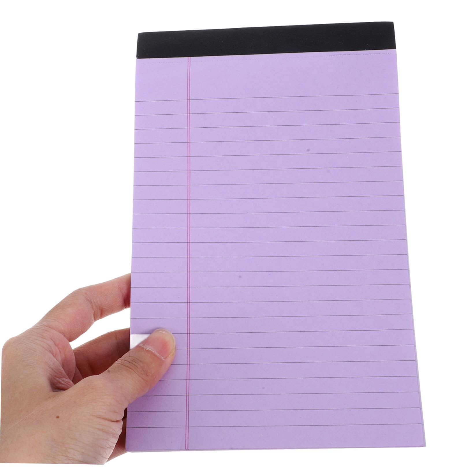 SHERCHPRY Blocco Note Legale Strappabile, 4 Pezzi, Carta a Righe, Design Portatile e Semplice per Appunti, Studio e Lavoro