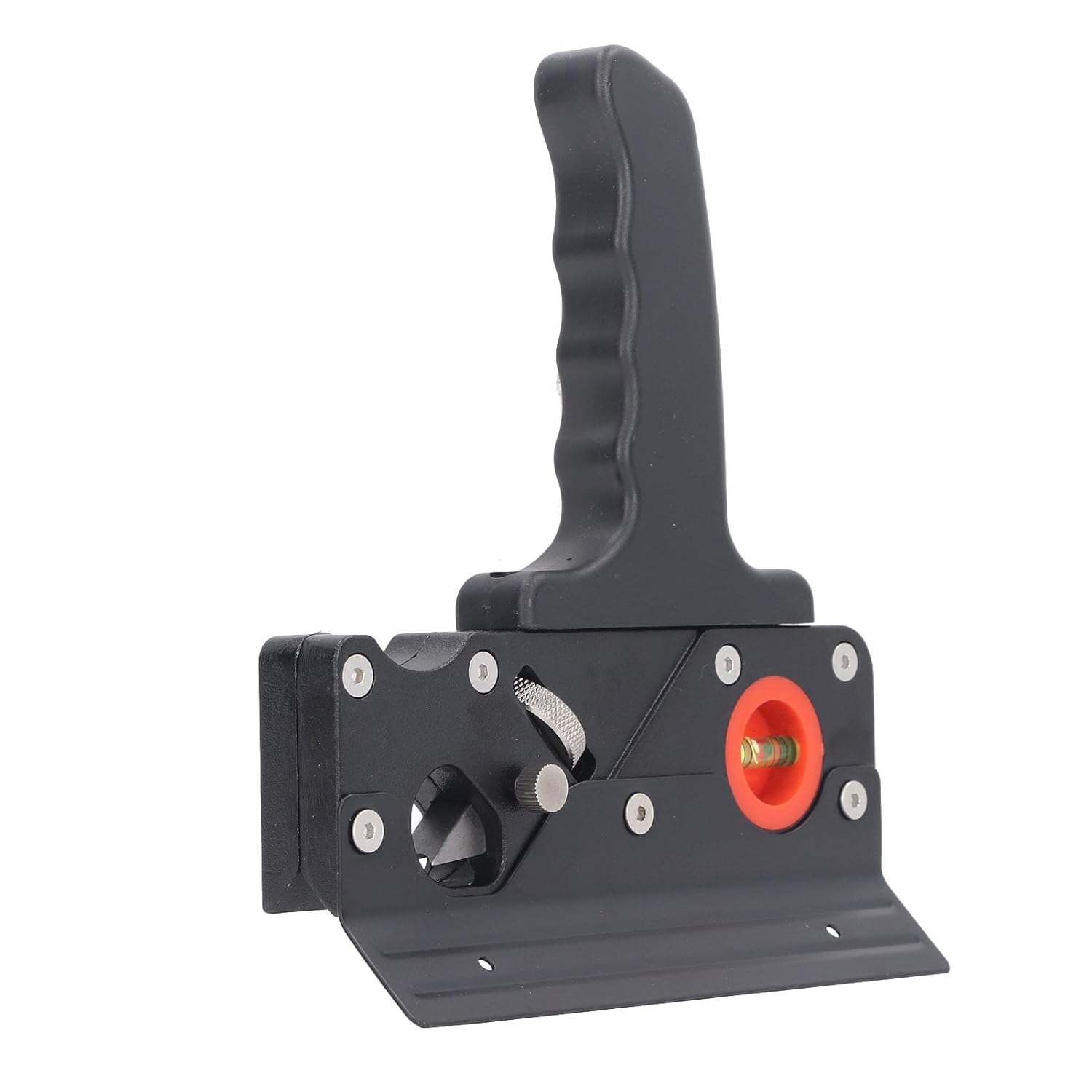 Woodworking Hand Planer for Quick Planing Corner Trimming, Fine Workmanship, Easy to Use, Cutting Depth Adjustable, Easy Installation, Made of Aluminum Alloy Material (Black)
