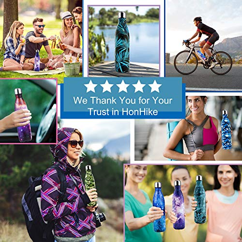 Honhike Borraccia Acciaio Inox, Bottiglia Termica