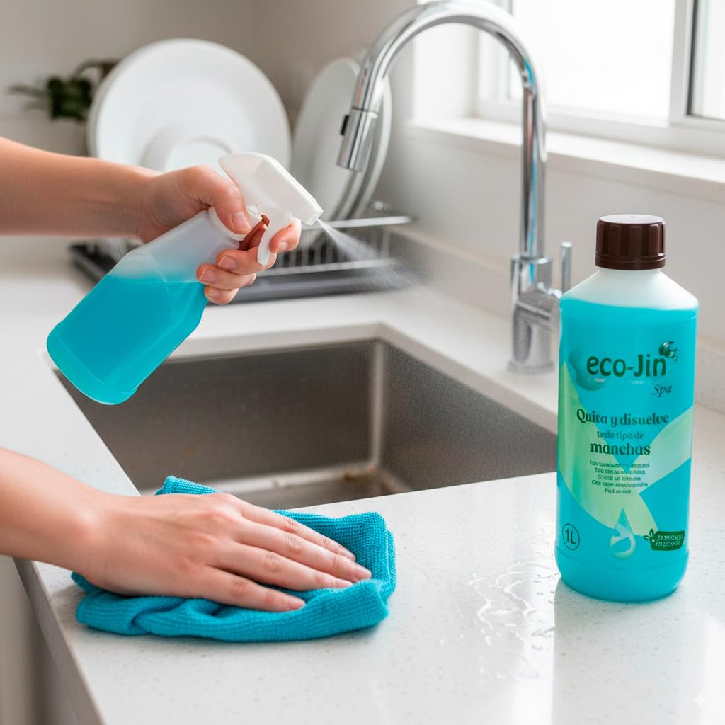 Eco-Jin Spá 1L | Limpiador ecológico multiusos para el hogar (3 unidades)