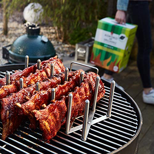 Set: 2 x 8 kg KOKOKO EGGS Premium Grillkohle, 16 kg Bio Kokos Grillbriketts – Bild 8