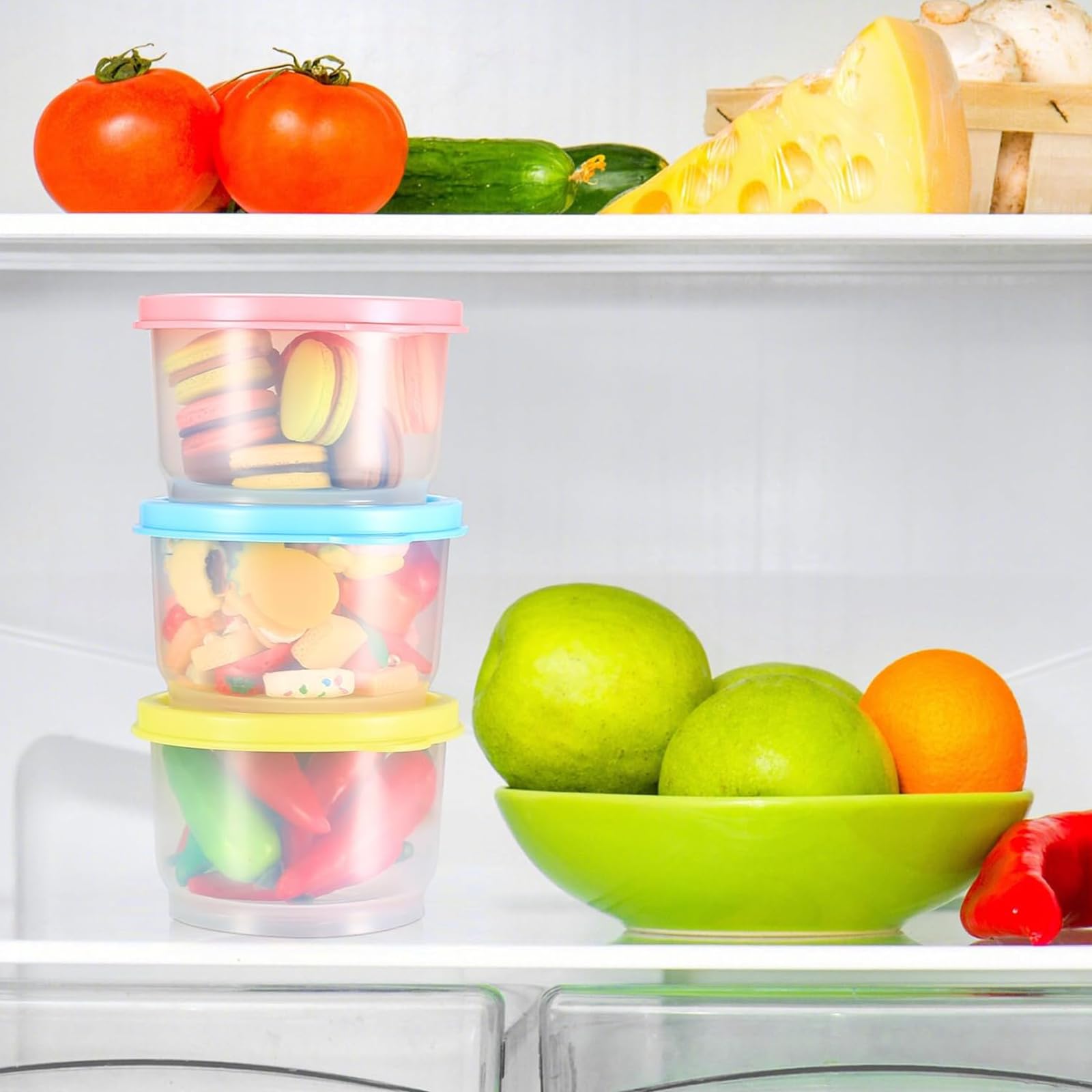 ZYEKIU 8 Pezzi Contenitori Ermetici per Alimenti Contenitori per