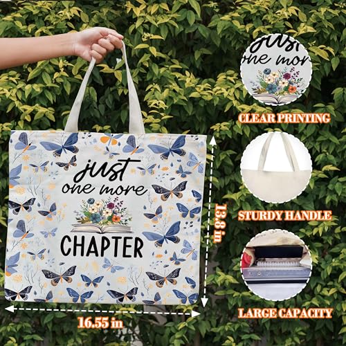 Bolso book tote floral para mujer miniatura 2