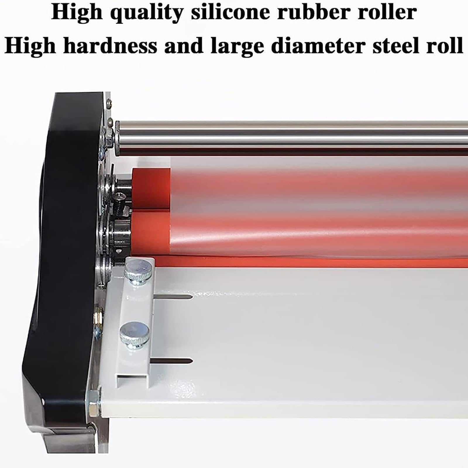 Plastificatrice A3 a Caldo E a Freddo, Temperatura Regolabile da 0 a 200℃, Fronte/Retro E Fronte Singolo, Larghezza Pellicola da 0 a 35 Cm, Plastificatrice Professionale.