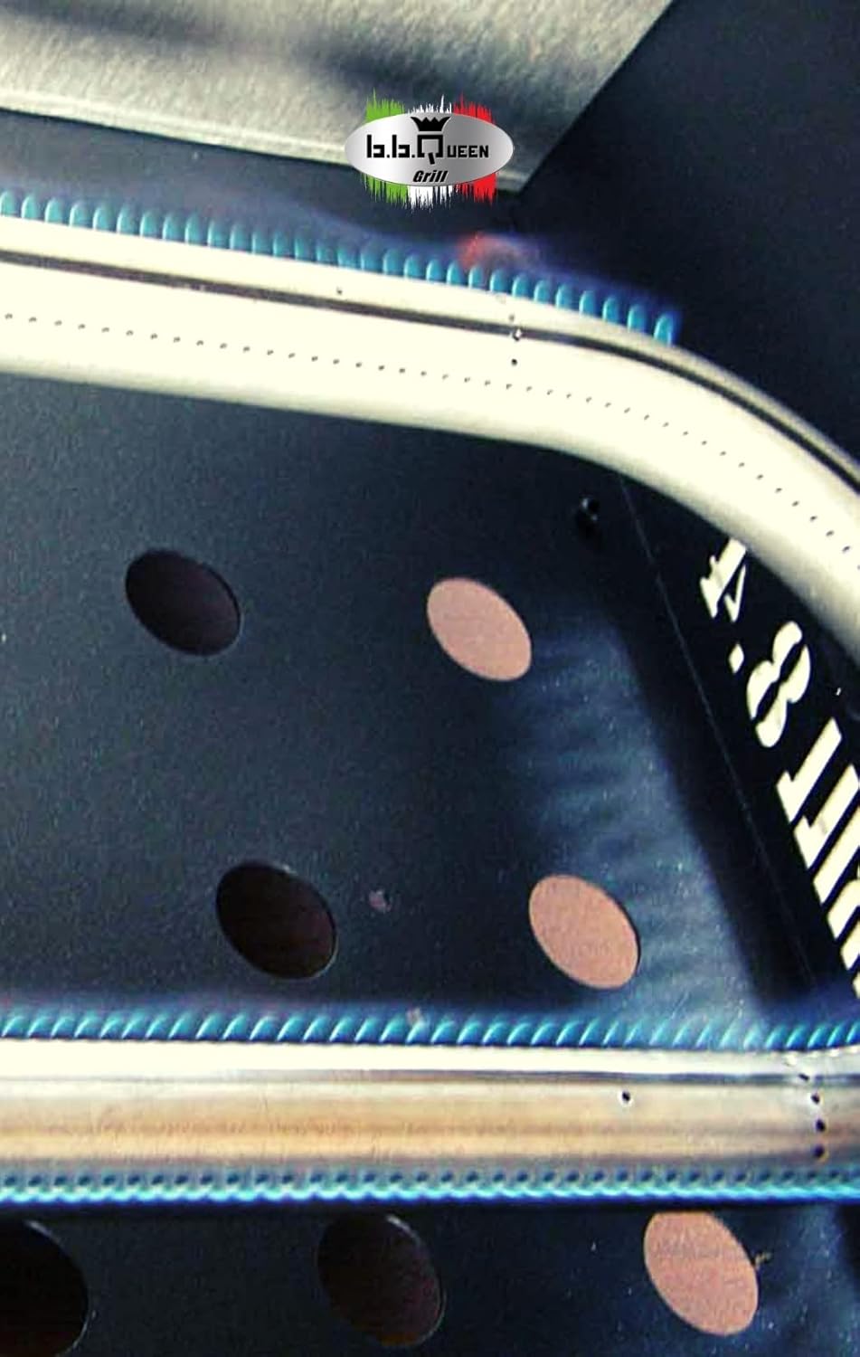 BBQueen Grill 8.6 Inox - Barbecue a Gas (Piastre Miste, Full Optional) - 78x70x97 cm BBQueen Grill 8.6 Inox - Barbecue a Gas (Piastre Miste, Full Optional) - 78x70x97 cm