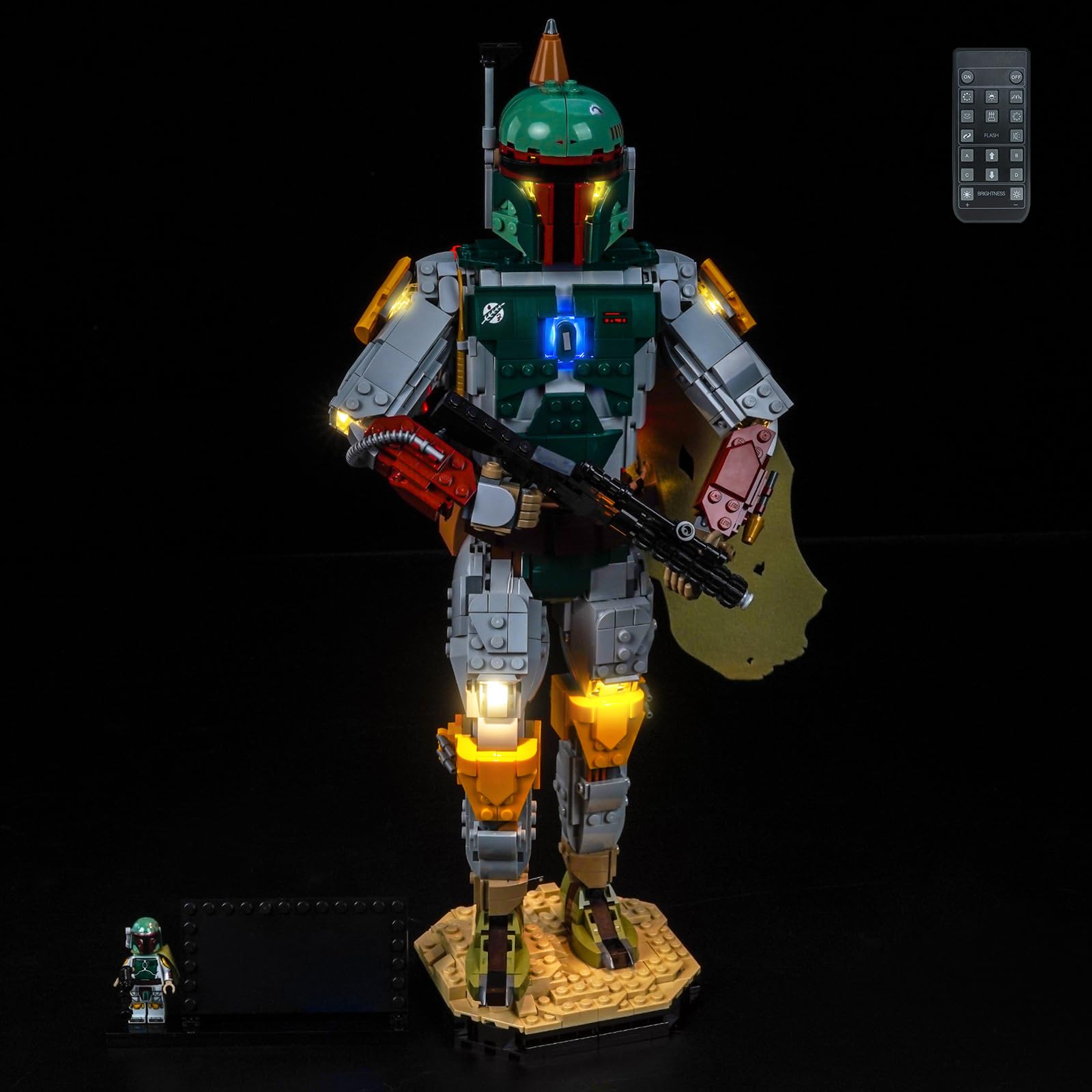 BrickBling Pilot zdalnego sterowania zestaw oświetleniowy kompatybilny z