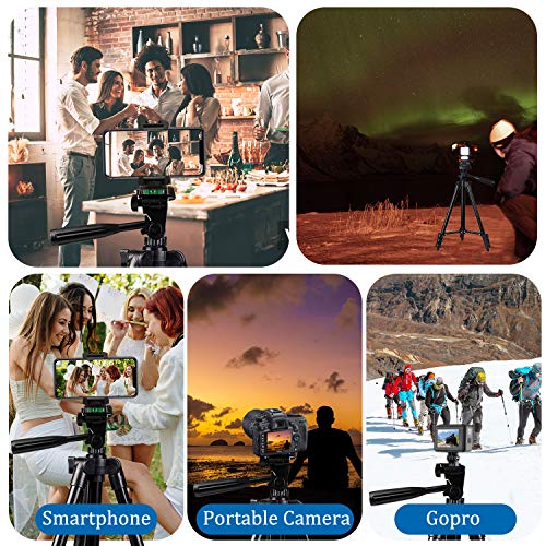 Vosscoss Handy-Stativ, 106 cm (42 Zoll) für iPhone, Smartphone, leichtes Reisestativ, DSLR-Digitalkameras-Ständer mit… – Bild 8