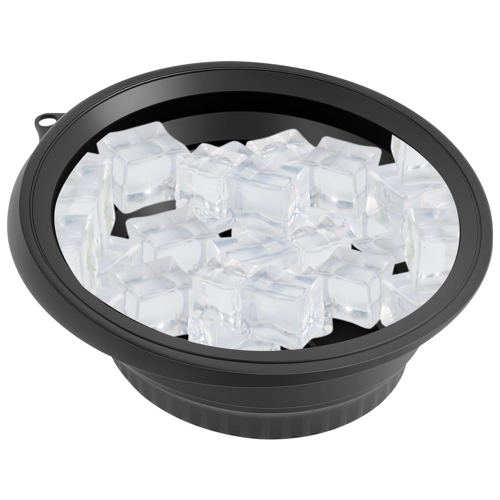 Baño de hielo facial matutino con este lavabo de silicona para cocina y hogar