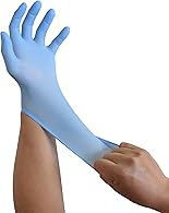 ショーワグローブ 【パウダーフリー】No.882 ニトリスト・タッチ 100枚入 ブルー SSサイズ 1函