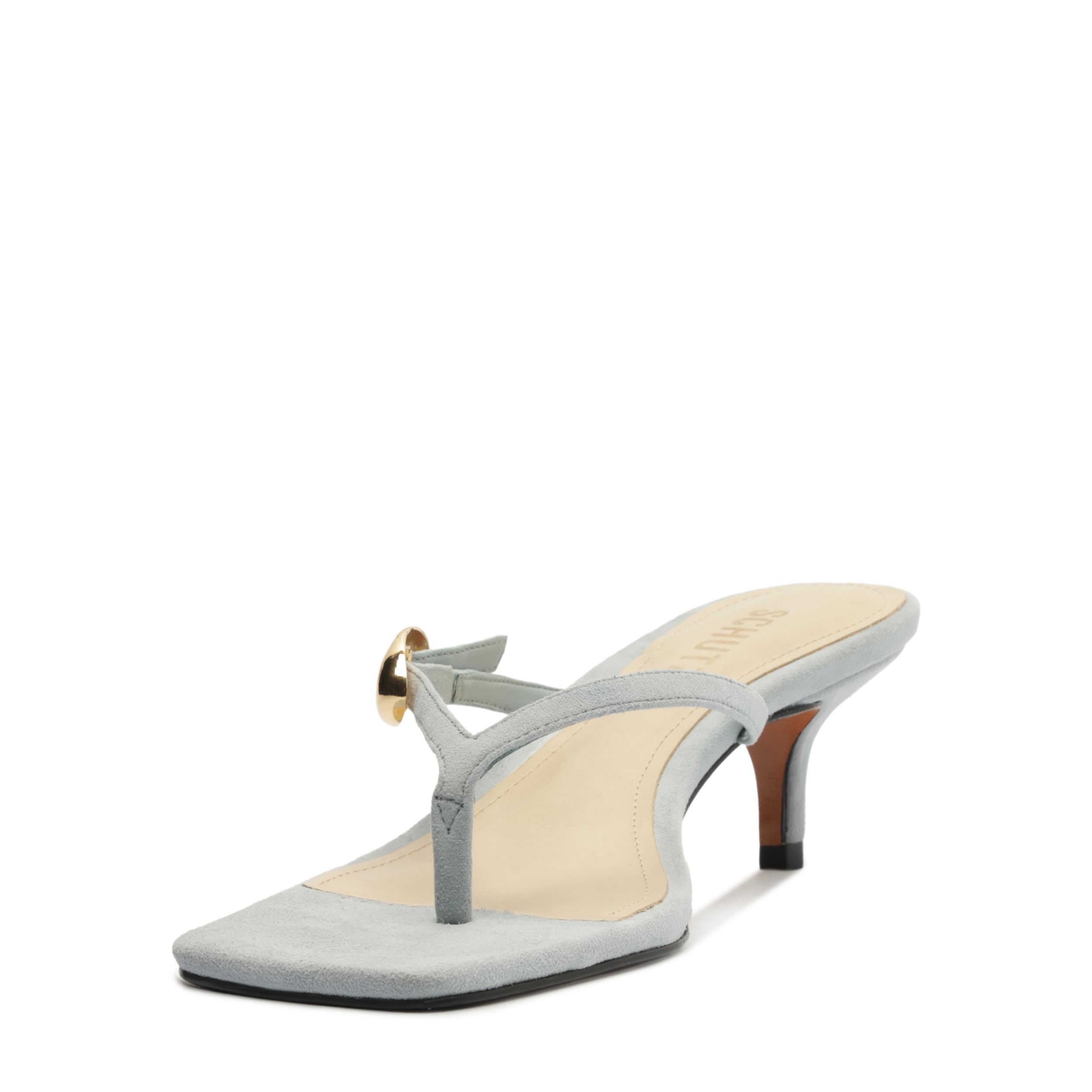 SCHUTZ Miriam Heeled Sandal, Light Azure