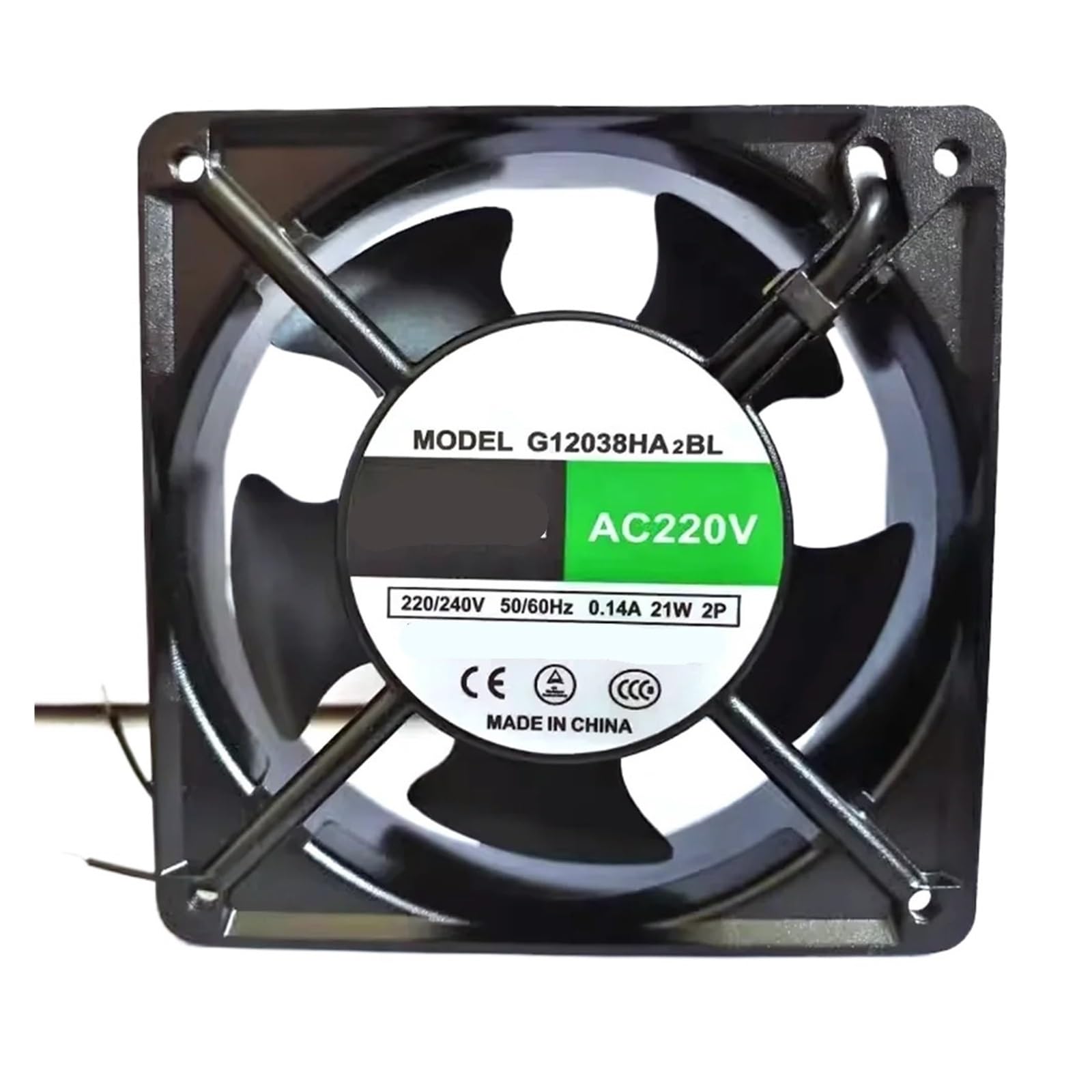 G12038HA2BL G12038HA2SL 12cm 120*120*38mm 220V cooling fan(G12038HA2SL)