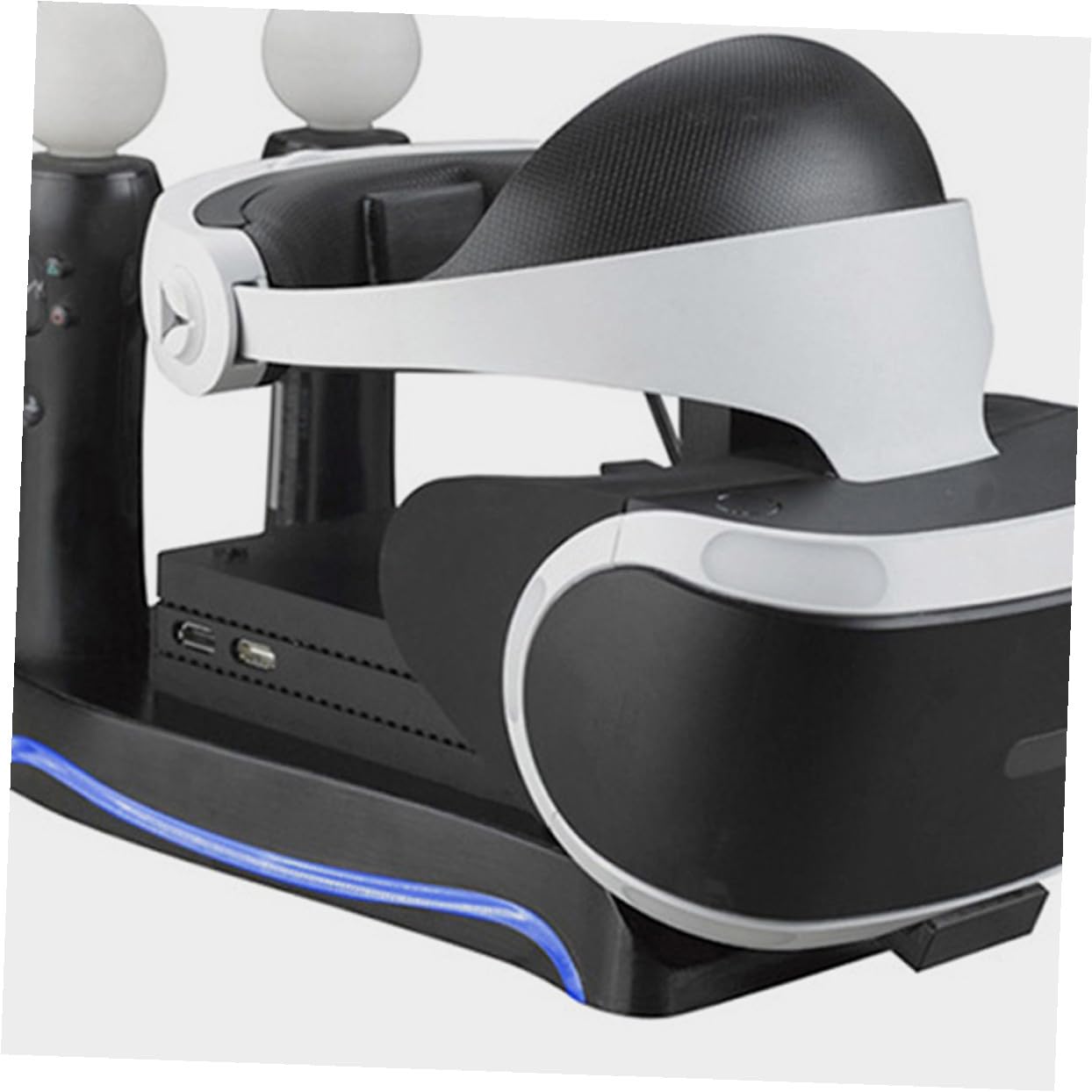 HEMOTON Soporte de Carga para Gafas de Realidad Virtual Soporte de Controlador de Realidad Virtual Multifunción para Realidad Virtual