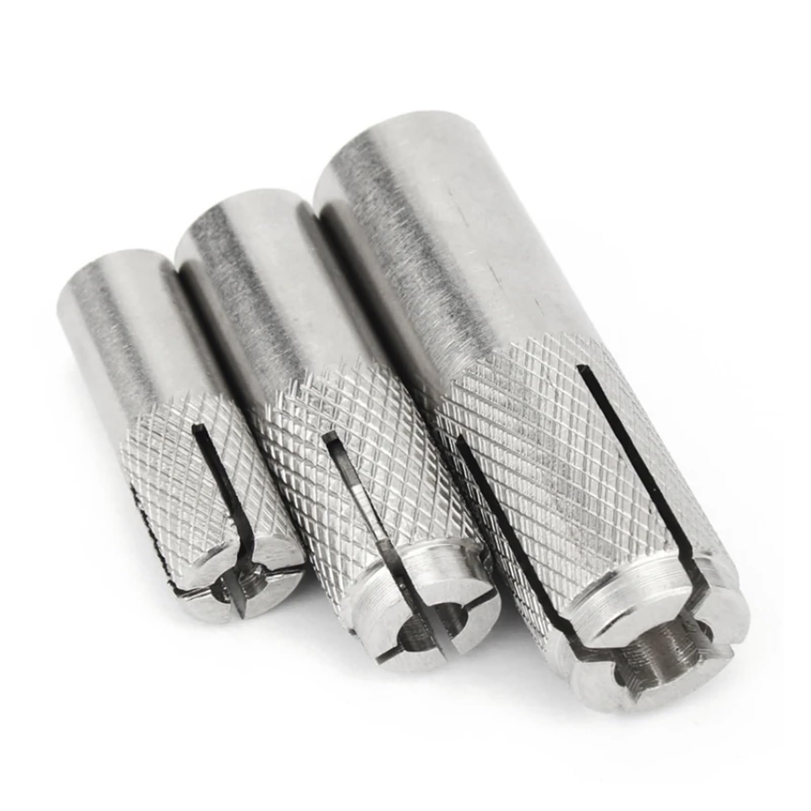 Tapones for tubos de expansión internos de acero inoxidable 304, M6, M8, M10, M12 y M16, con perno de anclaje for explosión por impacto.(M16,3pcs)