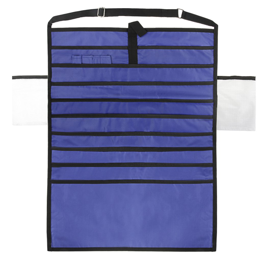 Buy Hanging Book Holder Organizer School Classroom Office Desk Classroom Storage Vertical Pocket