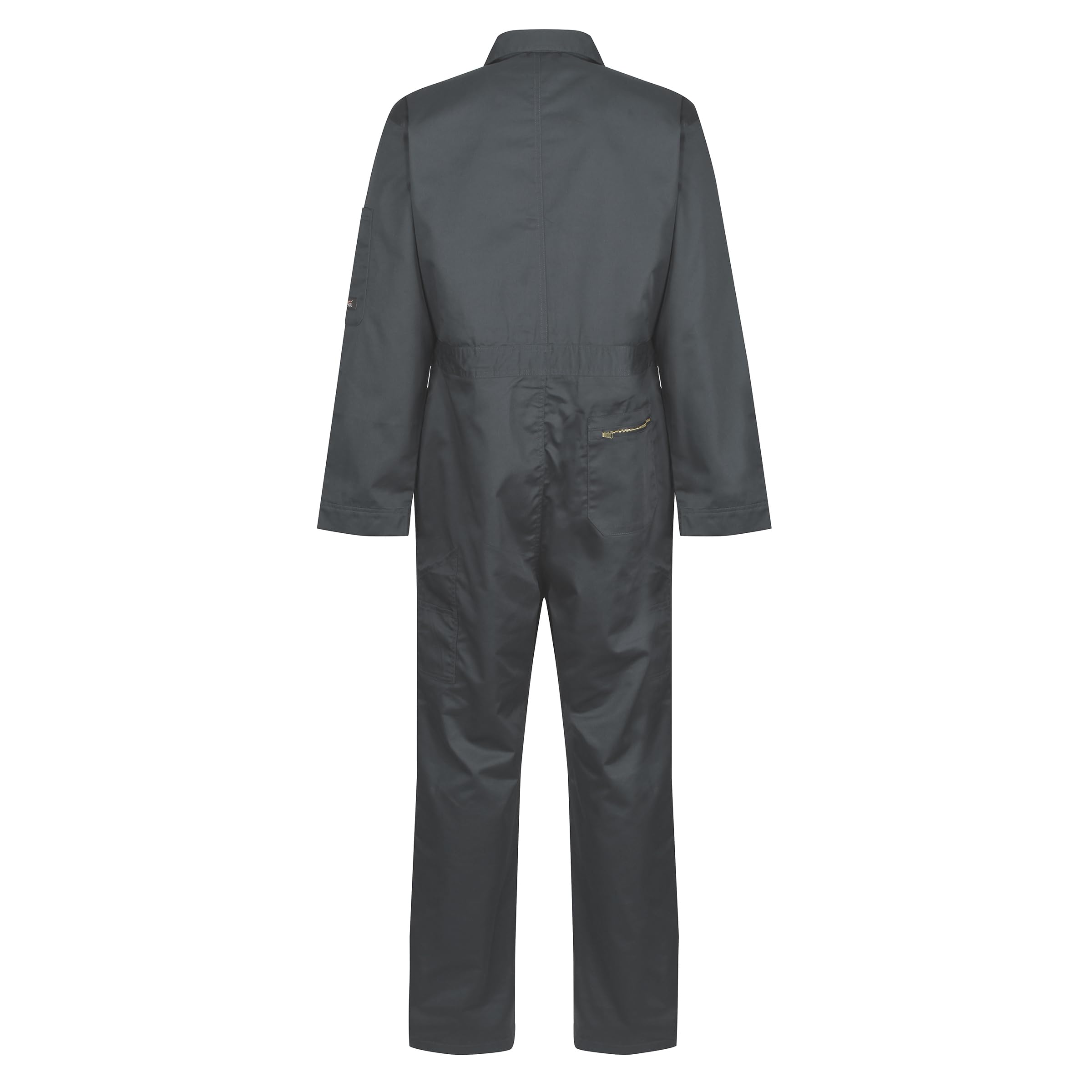 Overol de trabajo duradero con cierre de cremallera para hombre, traje de caldera todo en uno, uniforme de trabajo para garaje, carpintero, jardín, mecánico