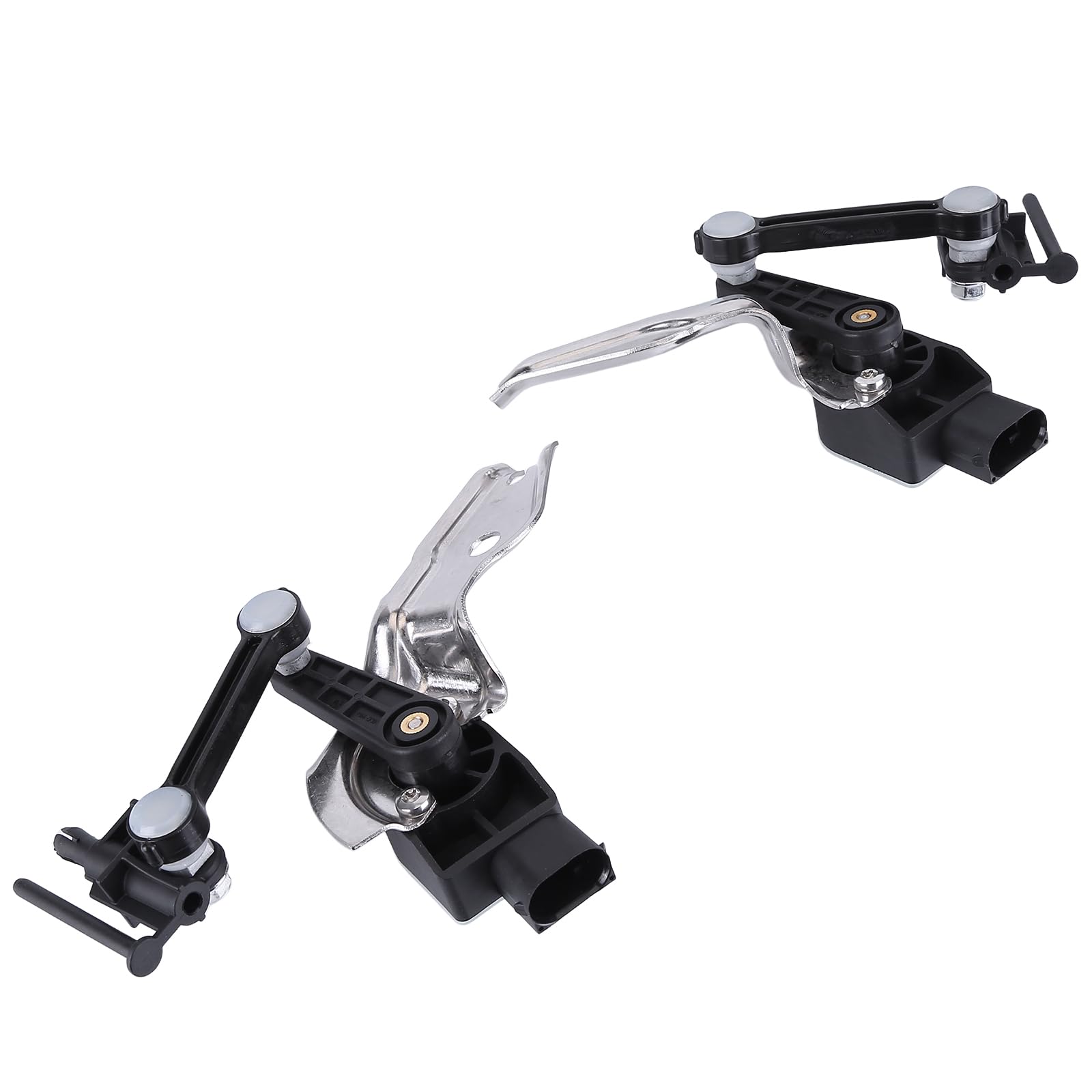 2x Höhensensor Niveauregulierung Vorne L+R Kompatibel für Q7 4LB VW Touareg 7L6 7L7 7L0616214C, 7L0616214B, 7L0616213D, 7L0616213B