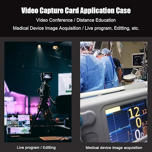 Miniatura 4 de SDTNOVA SDI a USB3.0 - Captura sin pérdidas de video 360 MBs para Windows Linux MAC OS 1080P 60 fps UVC YUV422 PnP Broadcast Live Streaming Convert