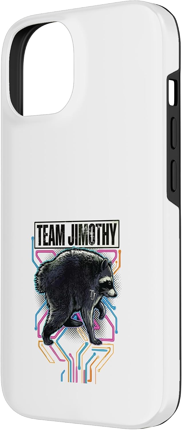 Jimothy Viral Raccoon Funny Trash Panda Team Jimothy Case for iPhone 14 image 2