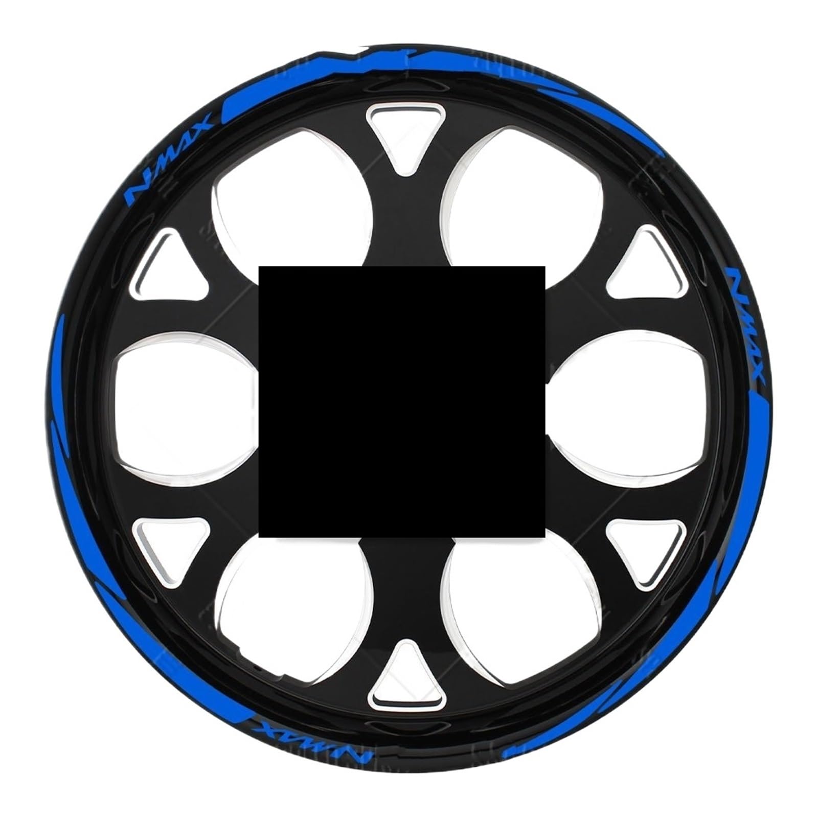 Reflective Sticker Motorcycle Accessories Wheel Sticker Hub Decals Rim Stripe Tape for NMAX 155 for Nmax 160 for Nmax 125