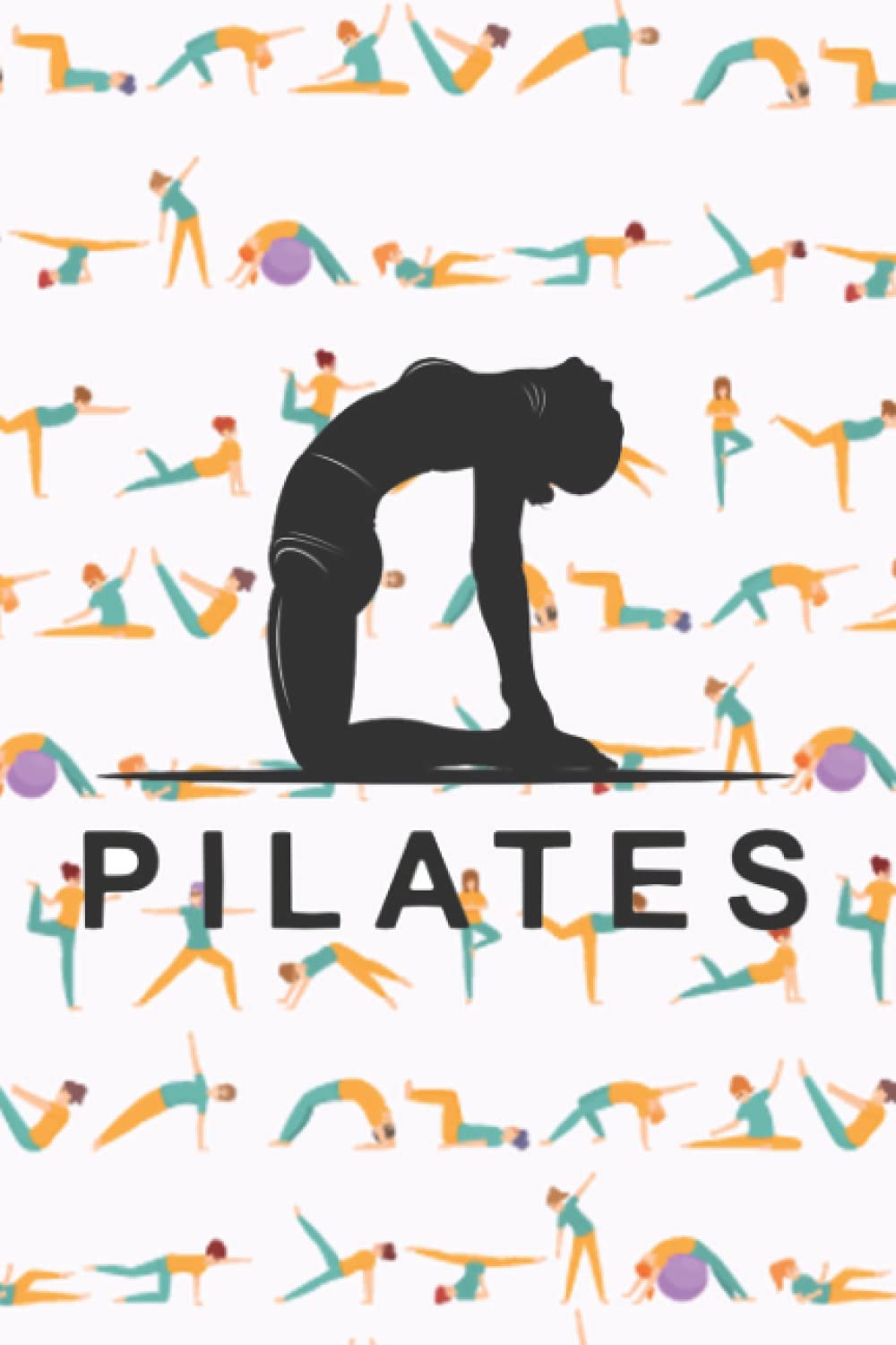 Pilates Composition Notebook: 120 Page College Ruled Lined Exercise Notebook 6"x9" Pink