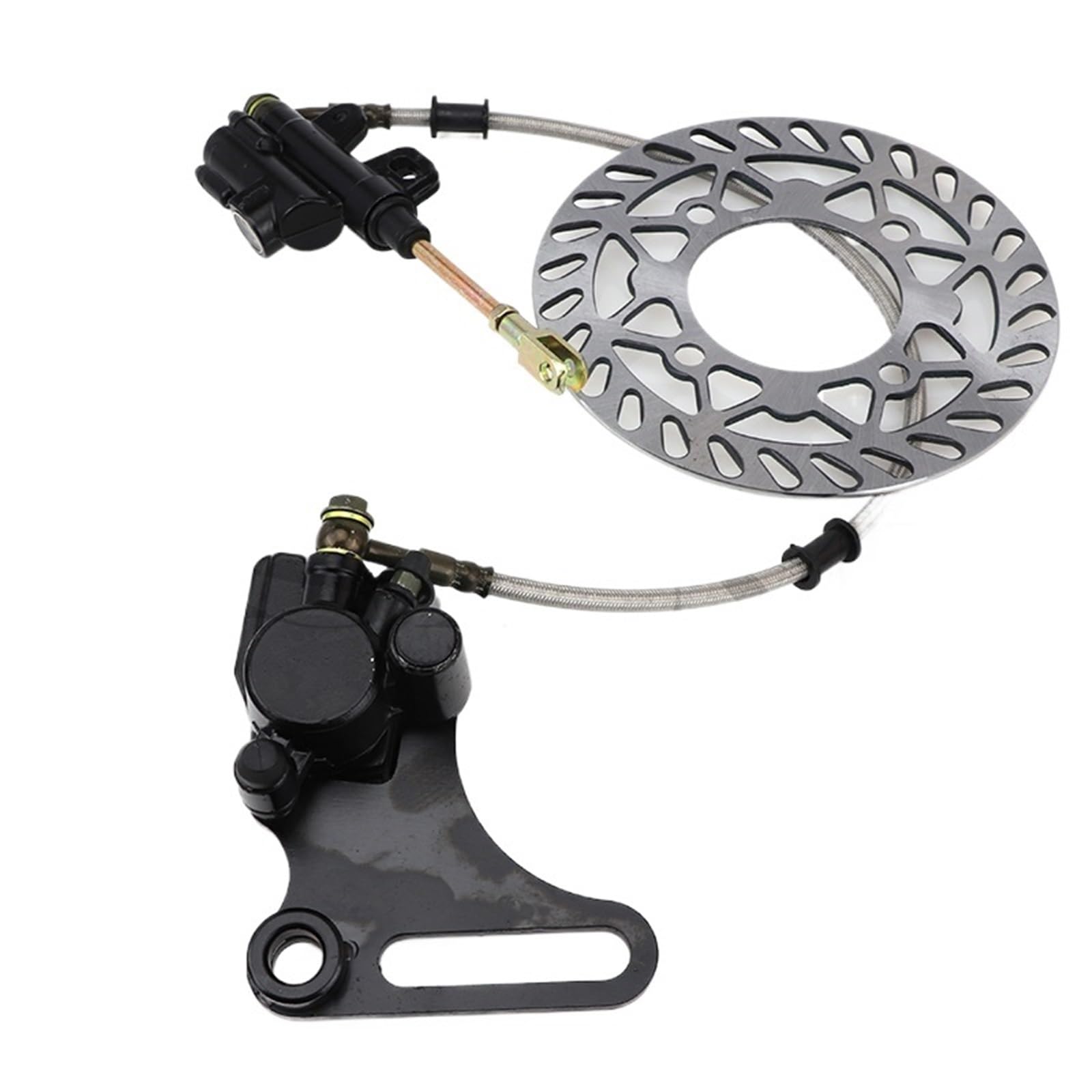Arretratore Pistoncini Pastiglia Freno a Disco Posteriore da 15 mm Adatta per 110 CC, 125 e 140 CRF XR SSR Pit Dirt Bike ATV(C-Without Brake Disc)