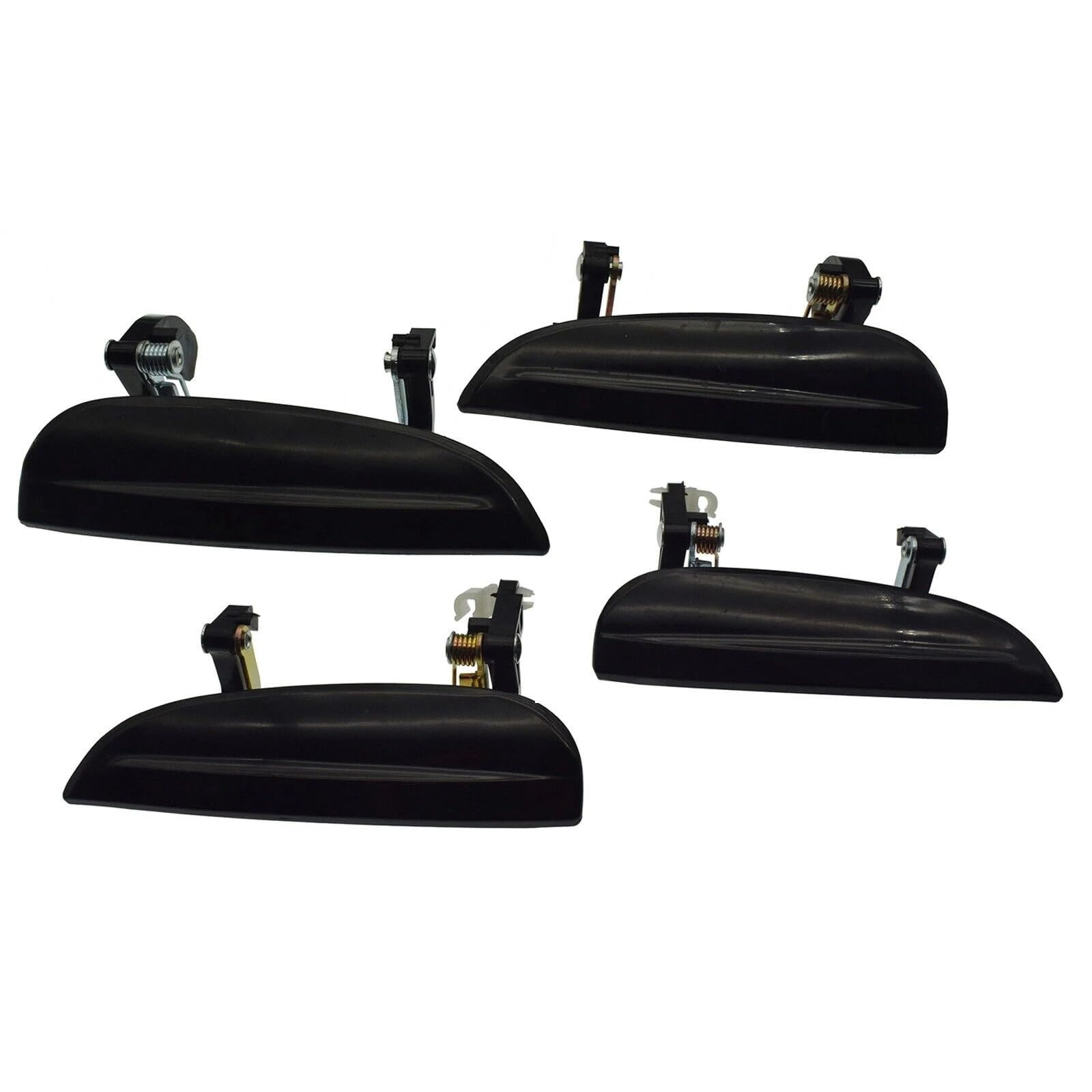 Ppbqrvlf Outer A Set 4 Side Front Interior Pull Car Outside Inside Door Handle 82610Fd000 82620Fd000 For 2003-2005 Kia For Rio 1.6L 82660Fd010 82650Fd010 83660Fd010 83650Fd010 Door Handle(Outer A Set 4 Side)