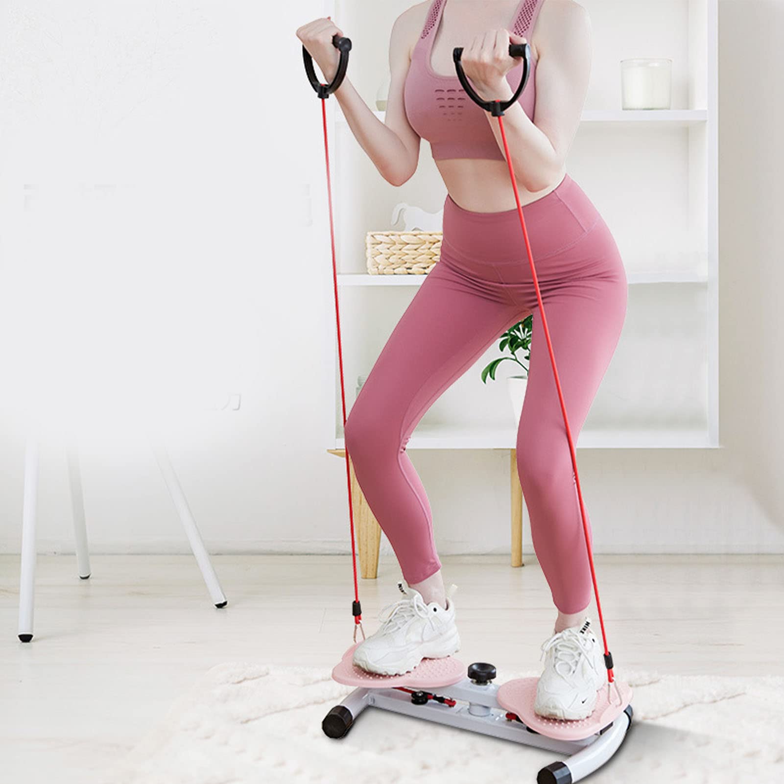 Strumento di Fitness, Rotazione della Coscia, Attrezzatura di Torsione in Piedi, Addome Exercing Board per allenamento in casa, ufficio, viaggi, massaggi ai piedi, multifunzione, portatile