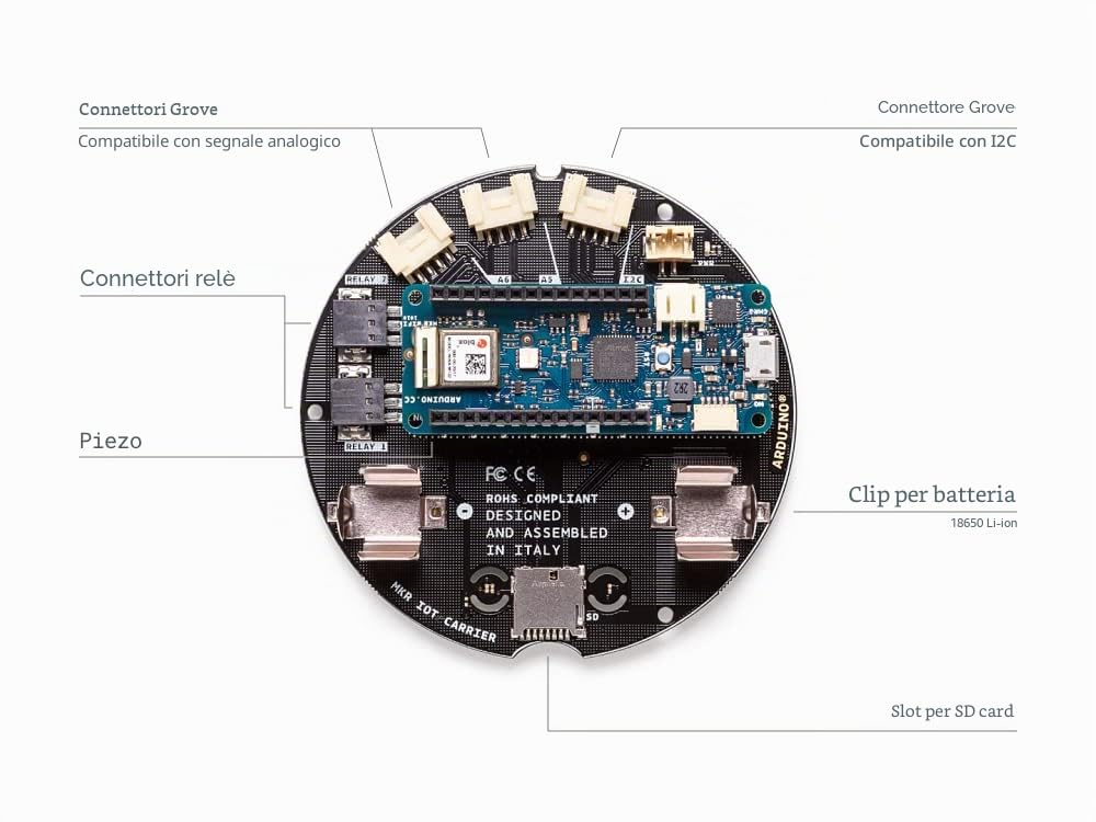 Arduino OPLA Kit [AKX00026] - Kit interattivo per la creazione di progetti IoT e automazione, ideale per maker e sviluppatori
