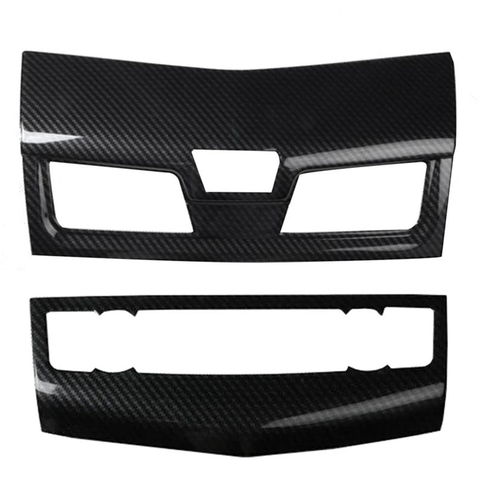 Carbon Fiber Dashboard Center Air Vent A C Console Panel Cover Trim for Nissan for Altima for Teana 2013 2014 2015 2016 2017 Interior Decal Trim