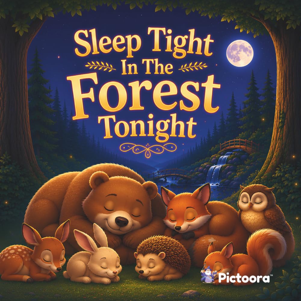 Sleep Tight In The Forest Tonight: A Cozy Woodland Bedtime Journey For Babies Toddlers And Young Children Featuring Adorable Forest Animals And Peaceful Nighttime Scenes (Sleep Tight Tonight)