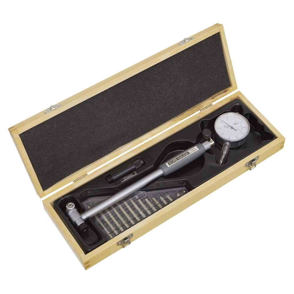 Sealey Dial Bore Gauge 50-160mm - Precision Measurement Tool - 0.01mm Accuracy