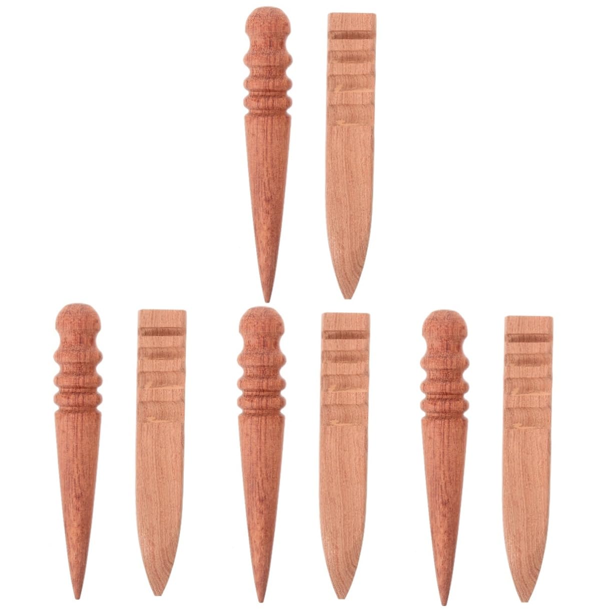 jojofuny 6pezzi Strumento Lucidatura Legno Per Pelle Burnisher Per Fai Da Te Ergonomico Per Rifinitura Bordi Pelle Attrezzo Per Lavorazione Artigianale Precisione