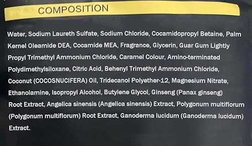 Miniatura 3 de Champú para el cabello con extracto de planta de jengibre, champú con extracto de jengibre de Japón, 240ML Polygonum Multiflorum Oil Control Champú