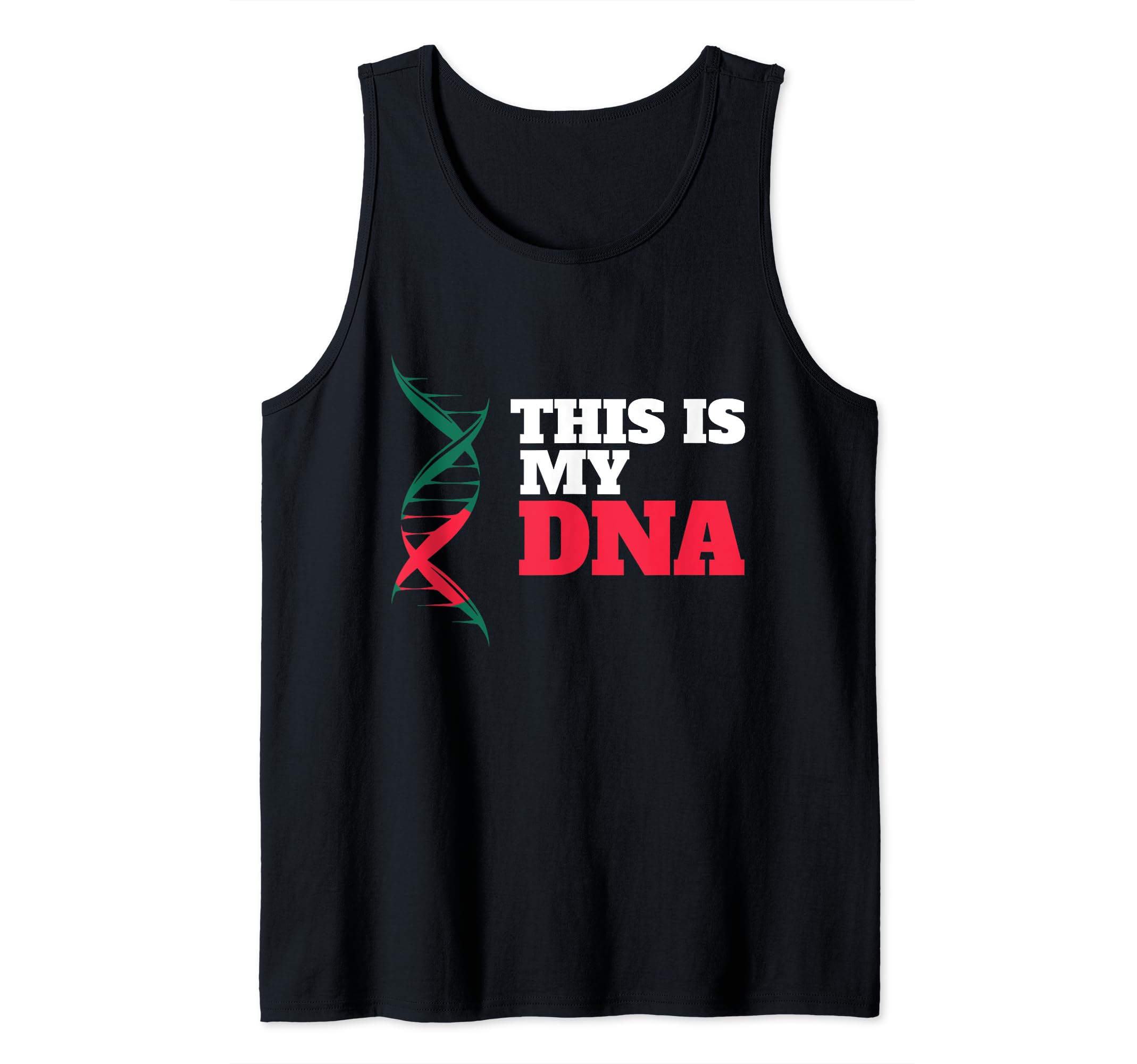 This is my DNA Proud Bangladeshi Patriotic Bangladesh Flag Tank Top