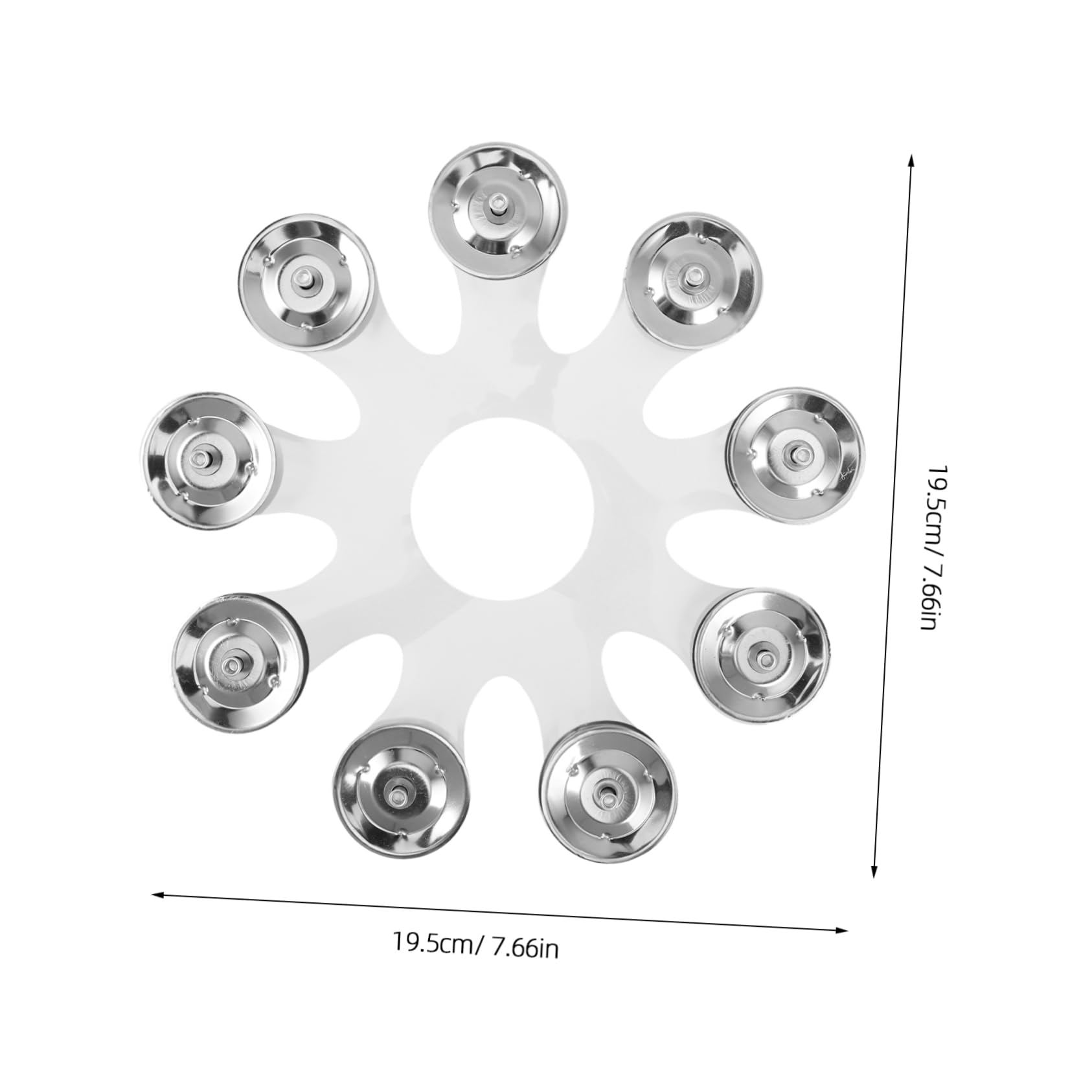 SUPVOX Drum Cymbals Accessory Tambourine Ring High Performance Metal Drum Set Parts