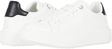 Steve Madden Tênis feminino Catcher, Branco, 6 | Amazon.com.br