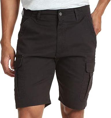 Khaki Shorts Womens Mid-Rise Shorts 