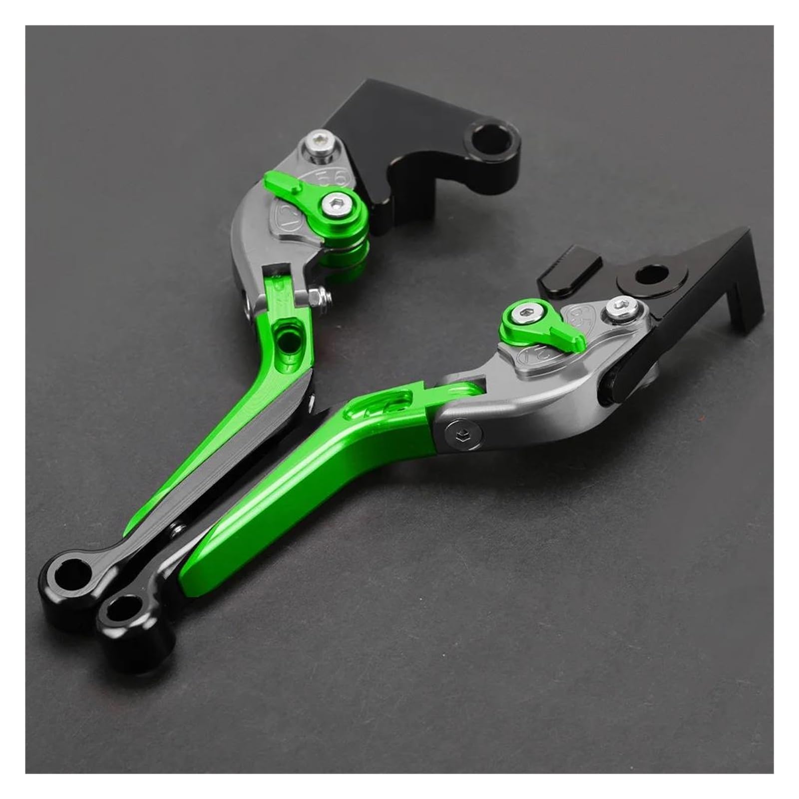 MAMXVKVZEU Motorbike Brake Clutch Handle Levers Brake Clutch Lever Handle Levers Extendable Adjustable for Ninja 500 Z500 2024-2026(L)