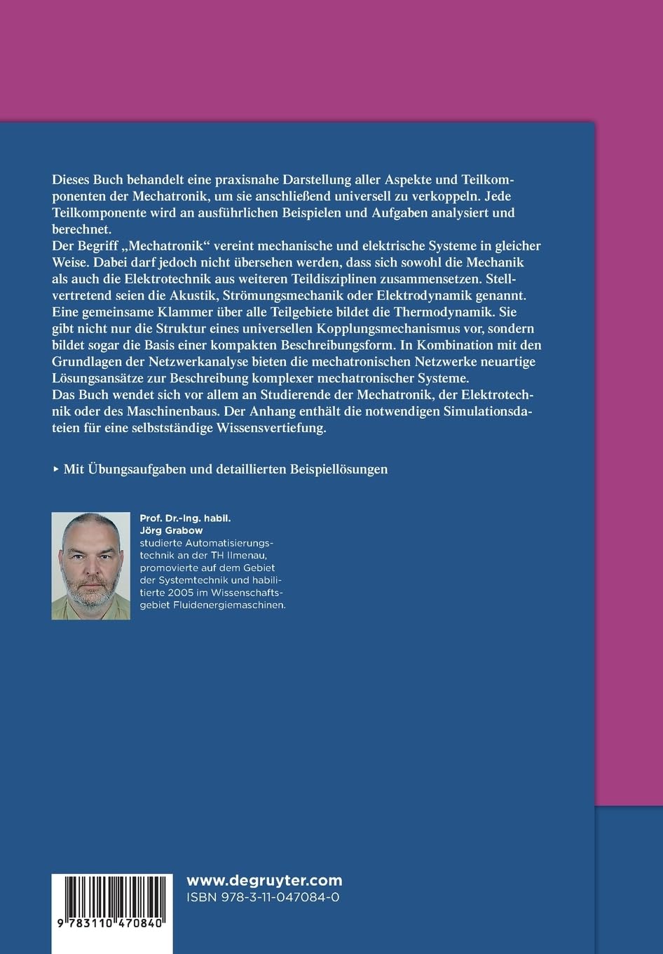Mechatronische Netzwerke: Praxis und Anwendungen (De Gruyter Studium)