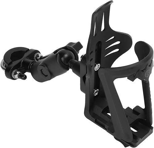 Portavasos para motocicleta, portavasos de alta tenacidad, ajuste universal de nailon, jaulas para botellas de agua 3D para vehículos eléctricos