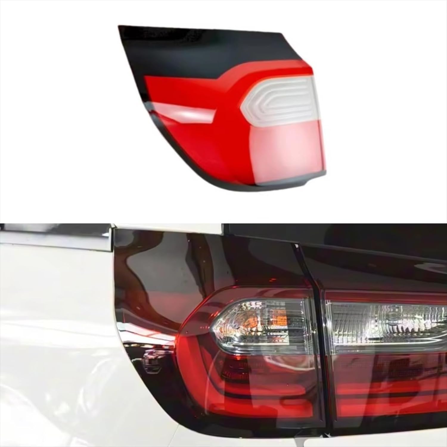 Tail Lamp cover For Fit 2021 2022 Car Accsesories Replacement Car Lights Shell Rear Position Light Taillight Shell (Outside Left)