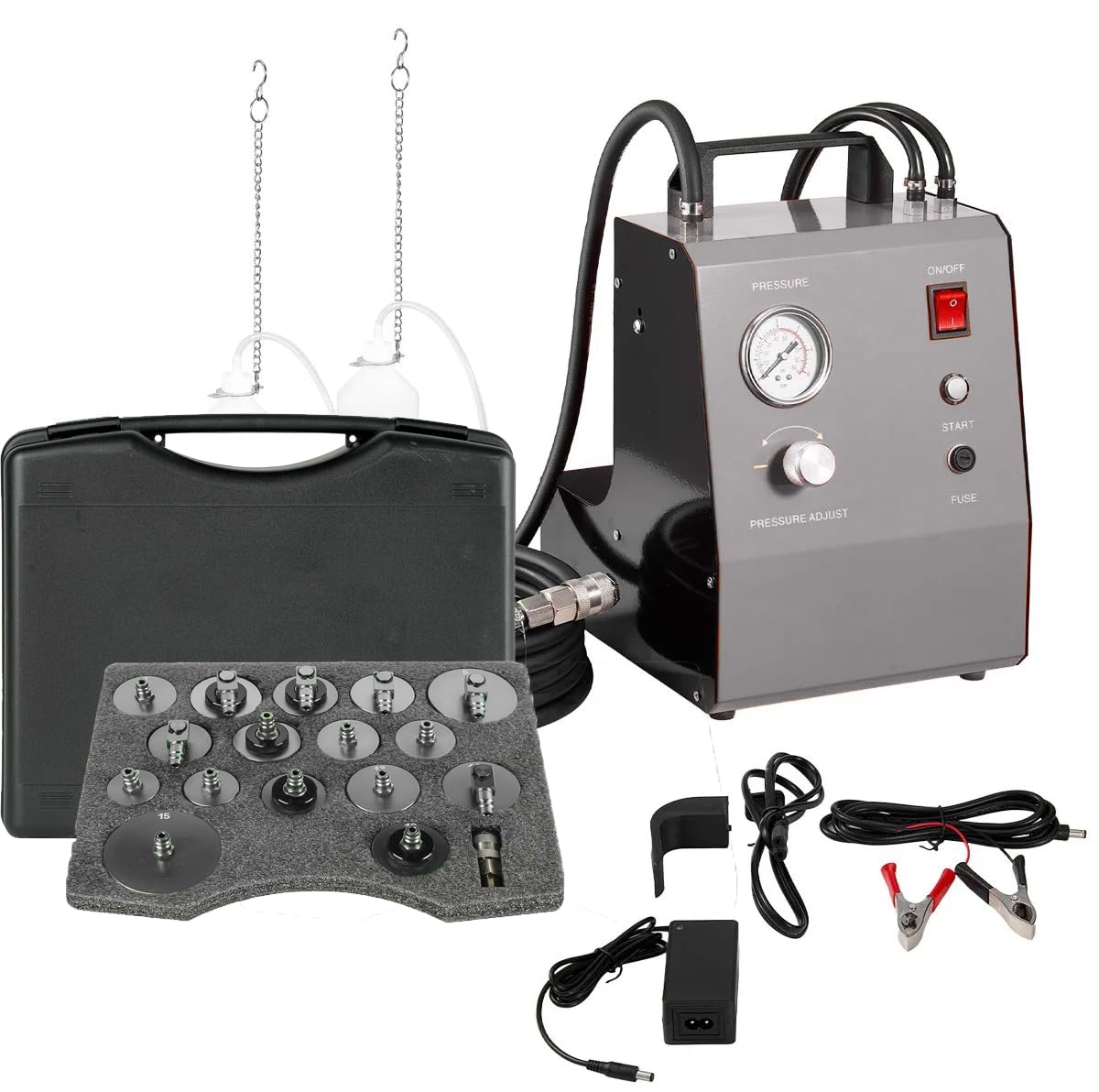 JOMAFA Sangrador de Frenos electrico conexion Enchufe AC o DC a batería 12-24V