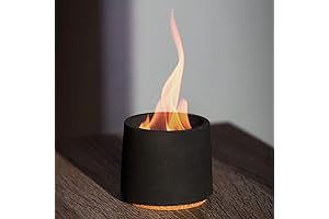 Cozy Smokeless Mini Fire Pit: Experience the Warmth of a Campfire Indoors