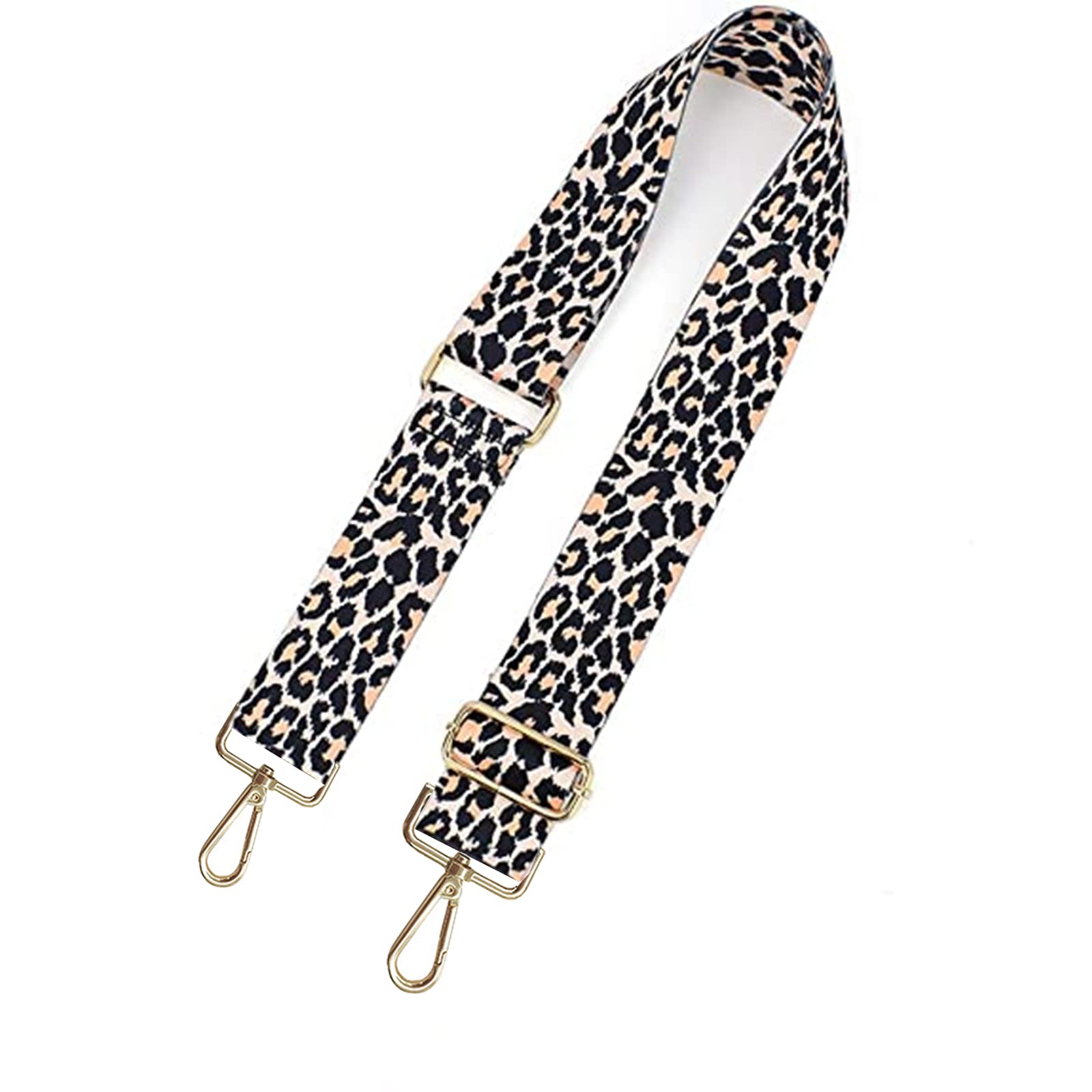 Purse Strap Replacement Crossbody Wide Strap for Women Canvas Bag Handbag Adjustable Shoulder Straps (1.5")