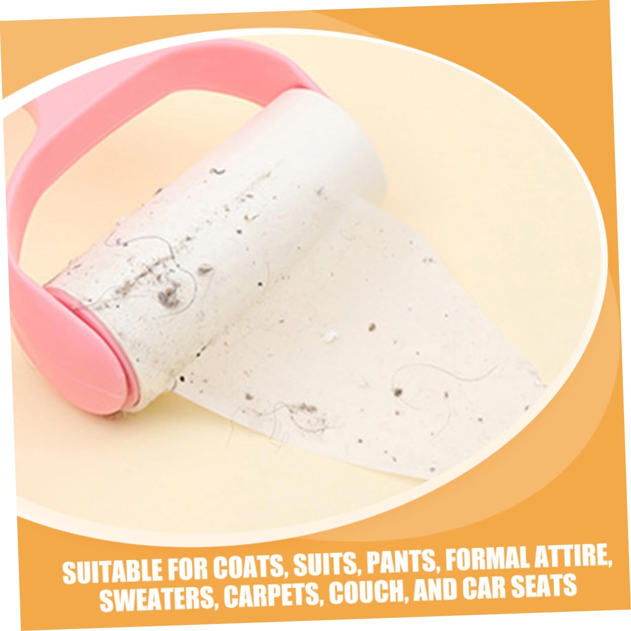 16 Piezas Rodillo Quitapelusas Adhesivo Recargable Eliminador Portátil de Pelo Animal para Ropa Alfombras y Muebles Multiusos y Duradero Práctico para Doméstico
