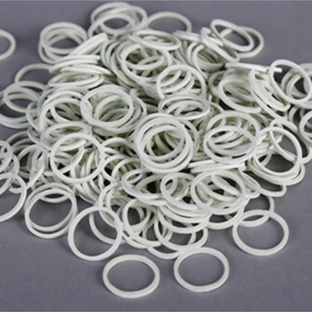Elastici, Elastici Bianchi 16x1,4 mm Confezione da 500