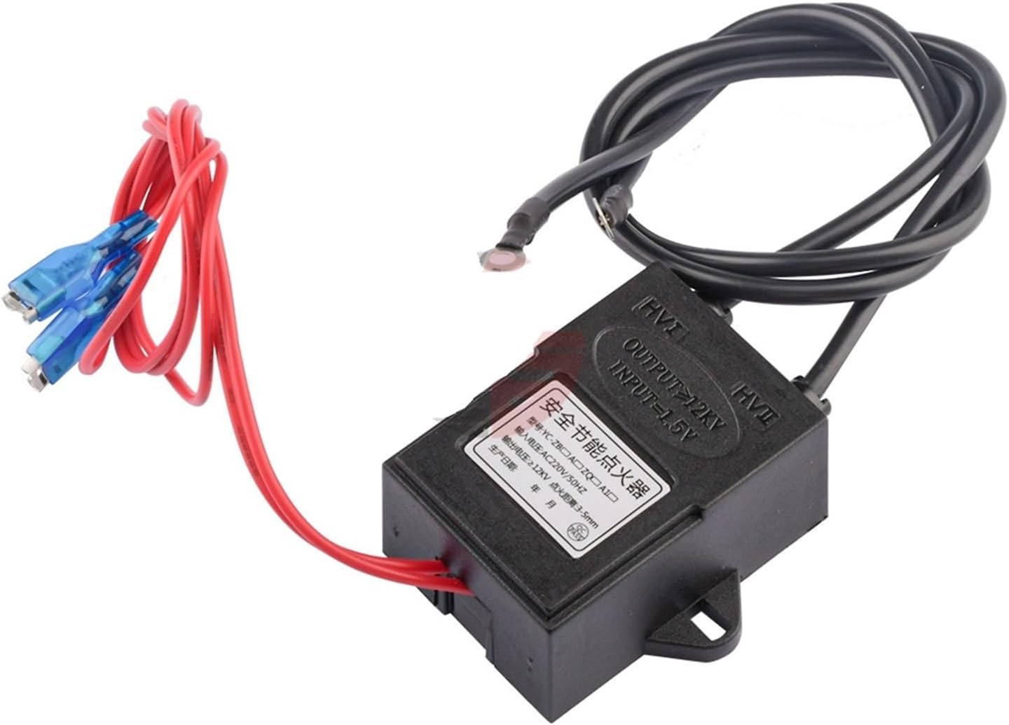SaNzia Hot AC 220V High Voltage Generator Module Continuous Igniter Pulse Generator Inverter Step Up Power Converter Transformer 20000V (Color : 12000V)