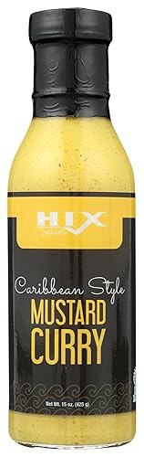 HIX FOODS Salsa de curry de mostaza, 15 oz
