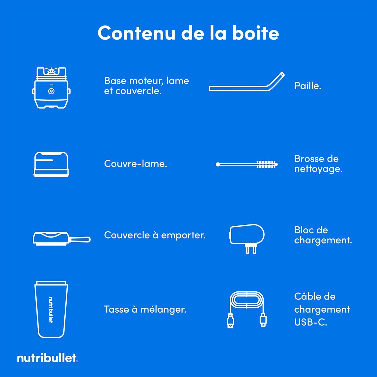 nutribullet Flip NBP016EUC, Blender Portable avec Gobelet Isotherme de 590ml, Conserve le Froid Pendant 24h, Couvercle et Paille Inclus, Chargement USB-C, Acier Inoxydable, Couleur Eucalyptus